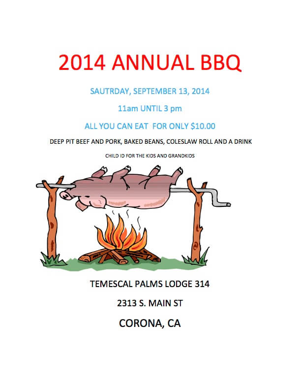 Temescal Palms Annual BBQ
