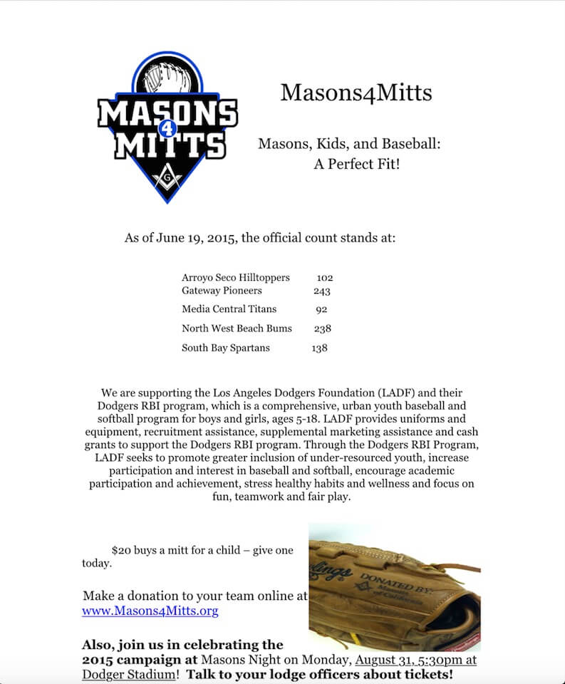 Masons 4 Mitts