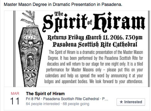 The Spirit of Hiram