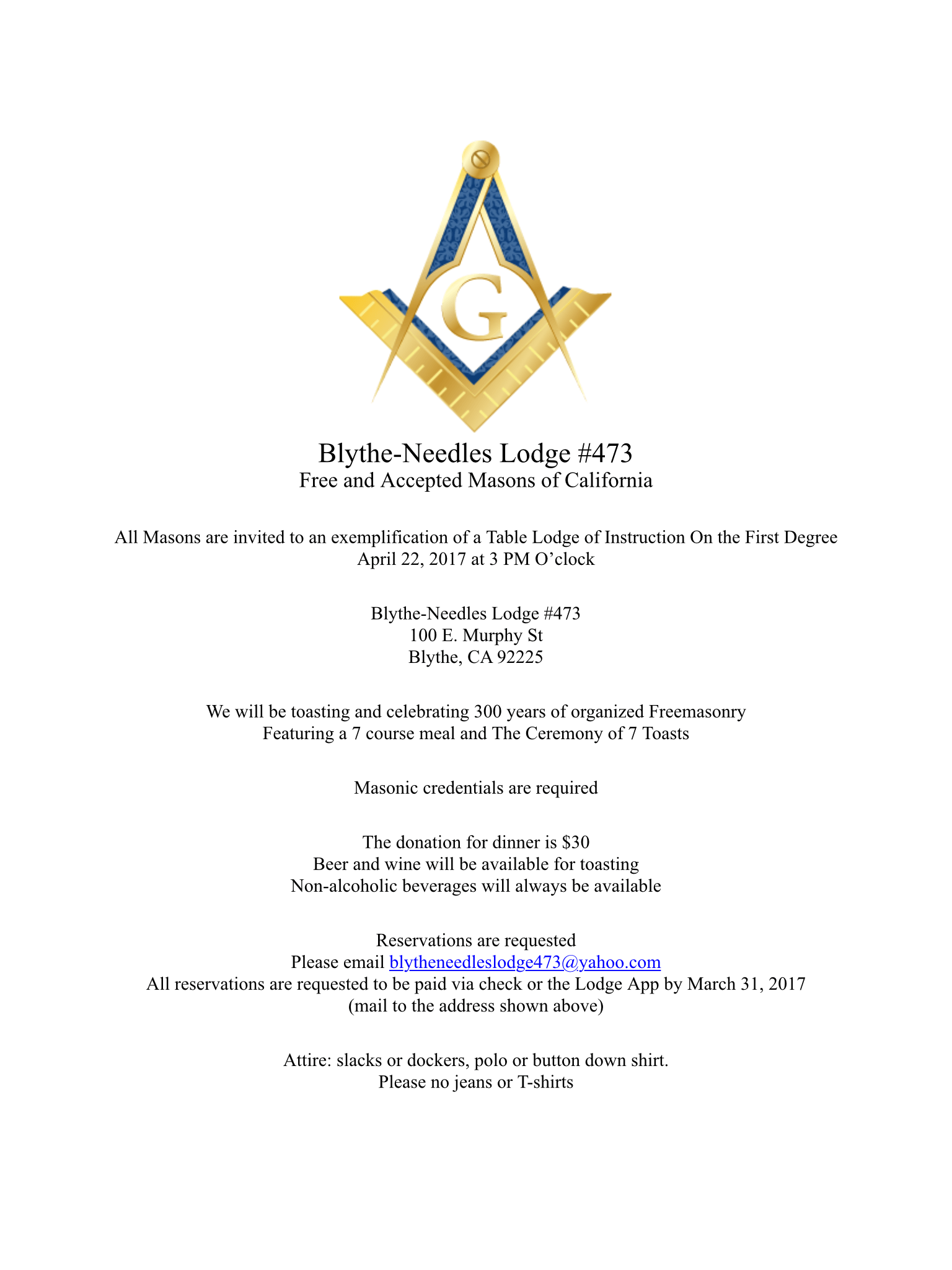 Table Lodge at Blythe – Needles Lodge 473