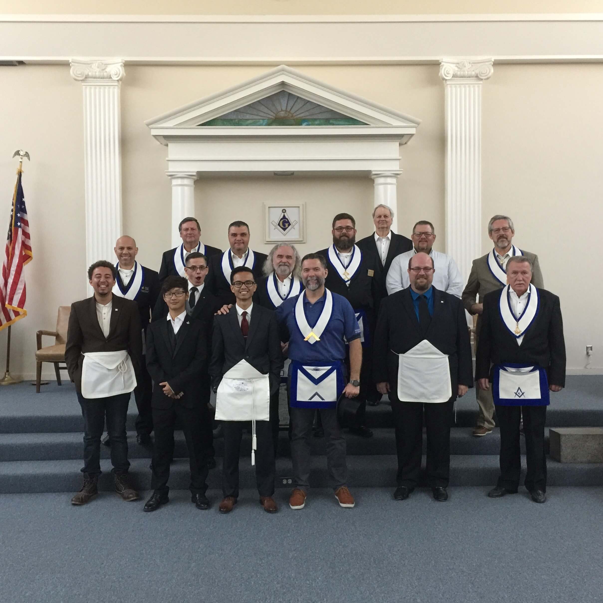 Bro.  Kuan – initiated as an Entered Apprentice