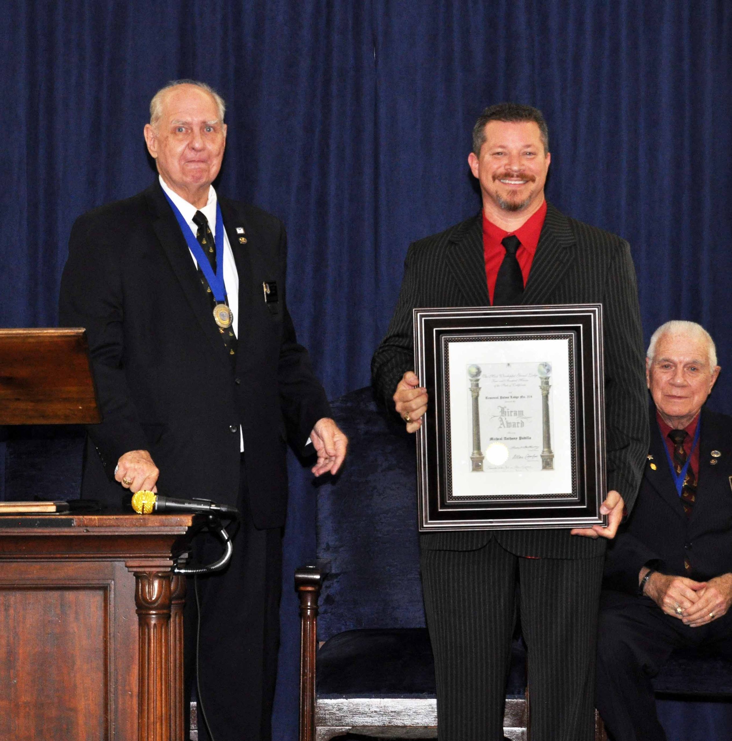Hiram Award at  Temescal /Palms Lodge
