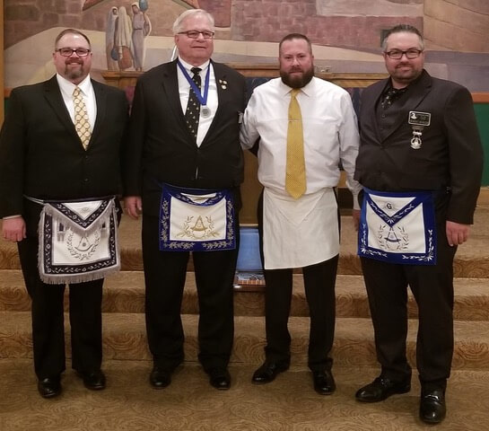 Corona Senior DeMolay’s Travel’s to raise a Brother